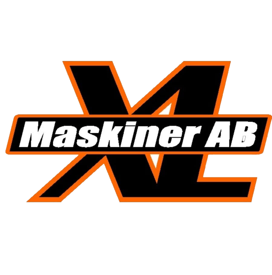 XL maskiner AB logotyp.